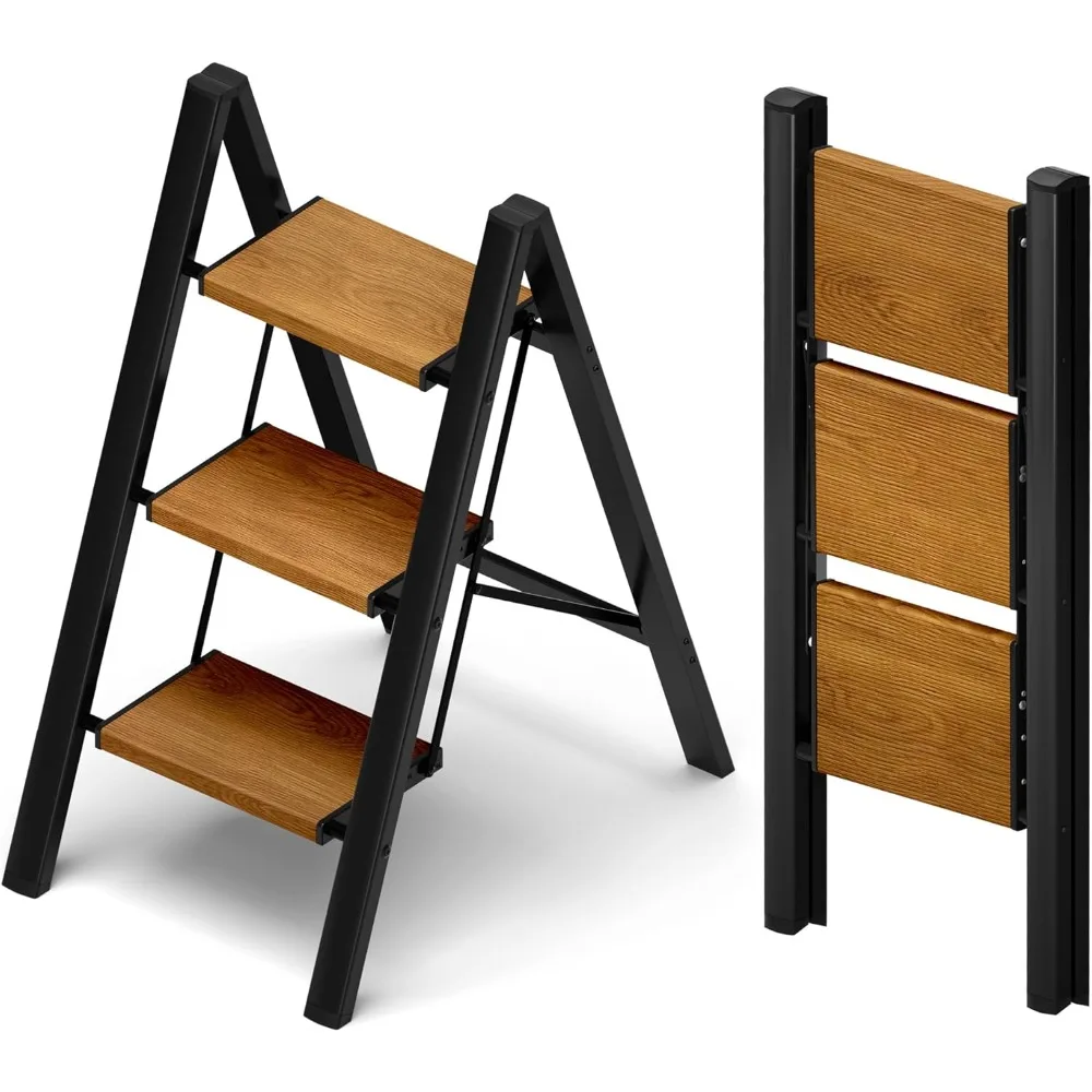 3 Step Ladder,Aluminum Lightweight Folding with Anti-Slip Wide Pedal, 330lbs Capacity, Step Ladders
3 Step Ladder,Aluminum Lightweight Folding with Anti-Slip Wide Pedal, 330lbs Capacity, Step Ladders