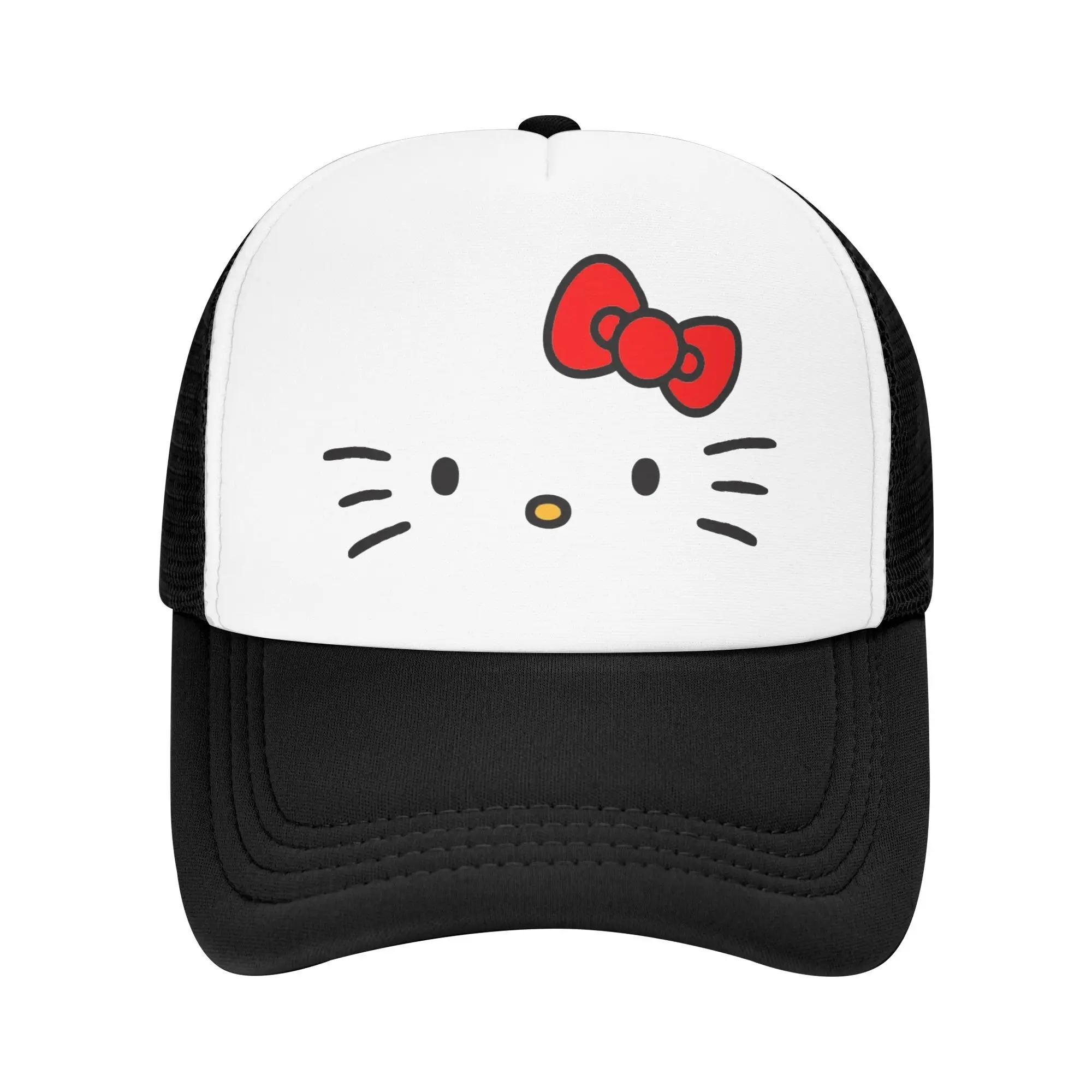 Hello Kitty Face Red Bow Sun Hats Fitted Retro Female Male Mesh Trucker Hat Sun Visor Design Gym Baseball Caps Birthday Gift
Hello Kitty Face Red Bow Sun Hats Fitted Retro Female Male Mesh Trucker Hat Sun Visor Design Gym Baseball Caps Birthday Gift