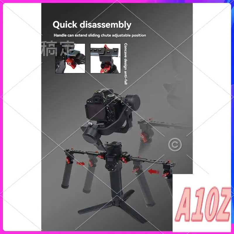 0Z-Dual Gimbal Handgrip For DJI Ronin RS2/3/4 Foldable Carbon Handle Grip 180 Adjustable For DJI RS2/3/4 B
0Z-Dual Gimbal Handgrip For DJI Ronin RS2/3/4 Foldable Carbon Handle Grip 180 Adjustable For DJI RS2/3/4 B