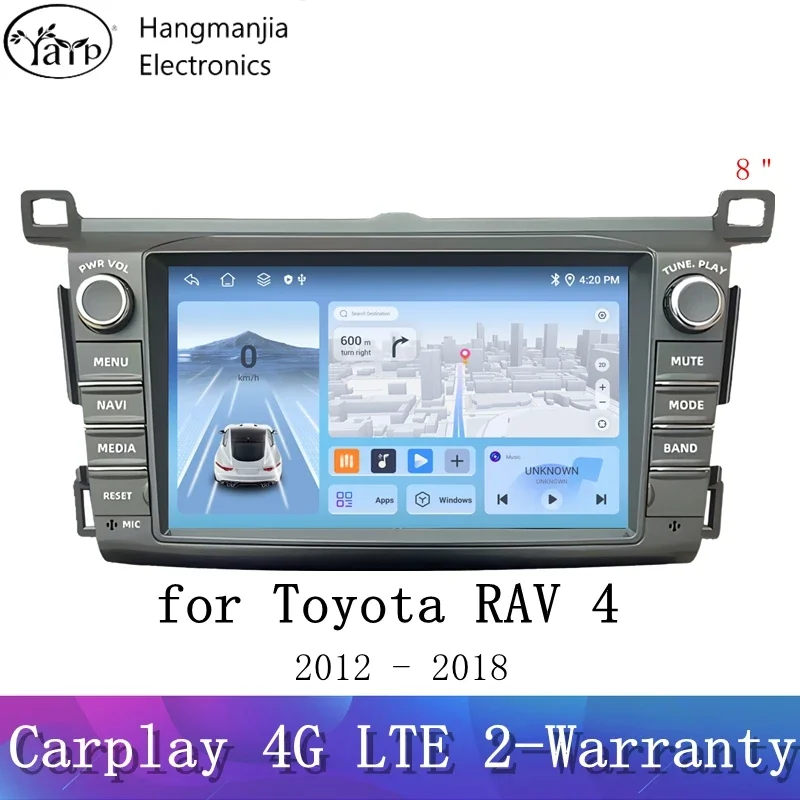 hangmanjia Voice Wireless CarPlay Android Auto Radio for Toyota RAV4 RAV 4 2012 - 2018 4G Car Multimedia GPS autoradio 2din DVD
hangmanjia Voice Wireless CarPlay Android Auto Radio for Toyota RAV4 RAV 4 2012 - 2018 4G Car Multimedia GPS autoradio 2din DVD