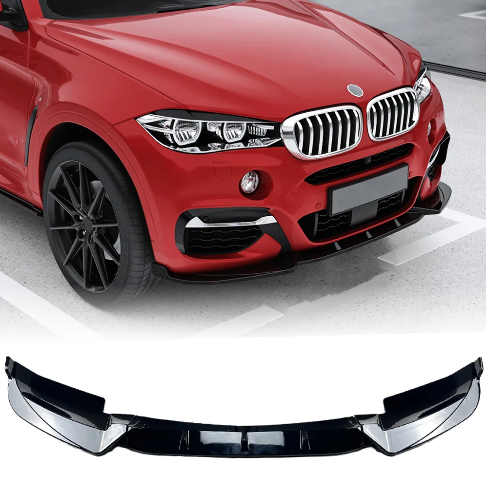 1 Set For BMW X6 F16 M Sport 2014-2019 Front Bumper Shovel Lip Spoiler Glossy Black Car Body Kit Modification
1 Set For BMW X6 F16 M Sport 2014-2019 Front Bumper Shovel Lip Spoiler Glossy Black Car Body Kit Modification