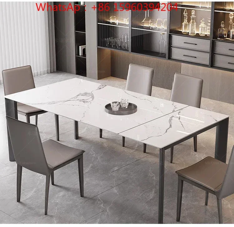 Italian light extravagant rock plate table retractable small household island table unilateral stretch black table
Italian light extravagant rock plate table retractable small household island table unilateral stretch black table