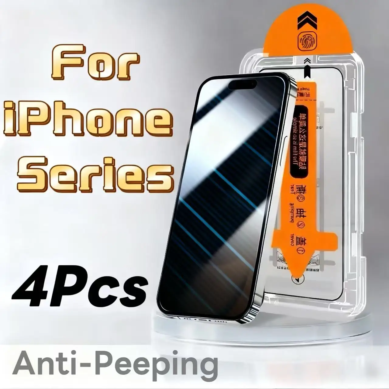 4-Pack Privacy Screen Protectors for All Apple iPhone Models
4-Pack Privacy Screen Protectors for All Apple iPhone Models