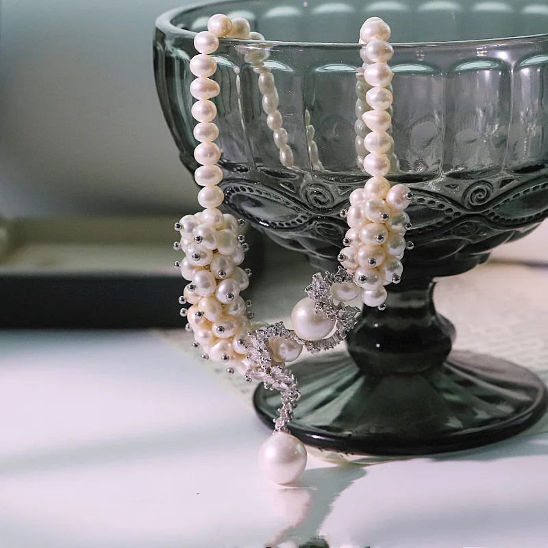 Ожерелье из натурального белого жемчуга с цветком кубического циркона для женщин, модное колье на ключицу, цепочка на шею, подарок на вечеринку, ювелирные аксессуары
Ожерелье из натурального белого жемчуга с цветком кубического циркона для женщин, модное колье на ключицу, цепочка на шею, подарок на вечеринку, ювелирные аксессуары