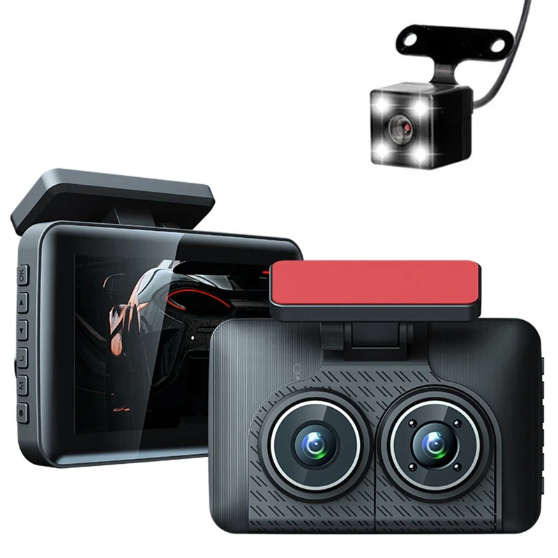 A7THK-4Inch IPS HD 1080P Car Dvr Recorder Dash Cam IR Night Vision Wide Angle Parking Monitor Camera Front Inside Rear Camera
A7THK-4Inch IPS HD 1080P Car Dvr Recorder Dash Cam IR Night Vision Wide Angle Parking Monitor Camera Front Inside Rear Camera
