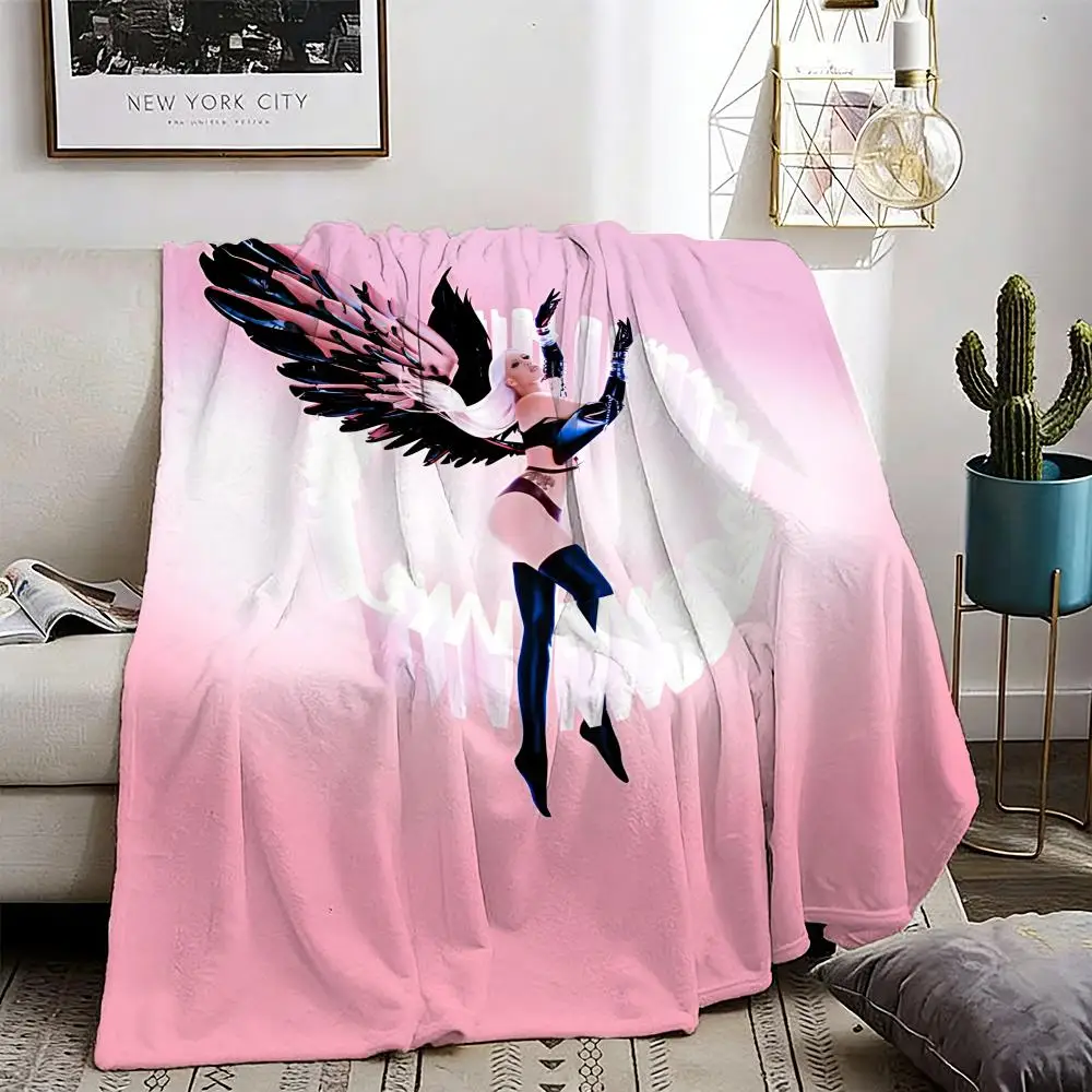 Album Cover K-Kali U-Uchis Throw Lightweight 240g Flannel Blanket Soft Skin-friendly for Summer Cooling
Album Cover K-Kali U-Uchis Throw Lightweight 240g Flannel Blanket Soft Skin-friendly for Summer Cooling