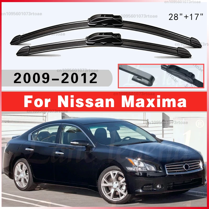 28"+17" for Nissan Maxima 2009-2012 Front Windshield Wiper Blades Set for Nissan Maxima Auto Glass Wipers Replacement
28"+17" for Nissan Maxima 2009-2012 Front Windshield Wiper Blades Set for Nissan Maxima Auto Glass Wipers Replacement