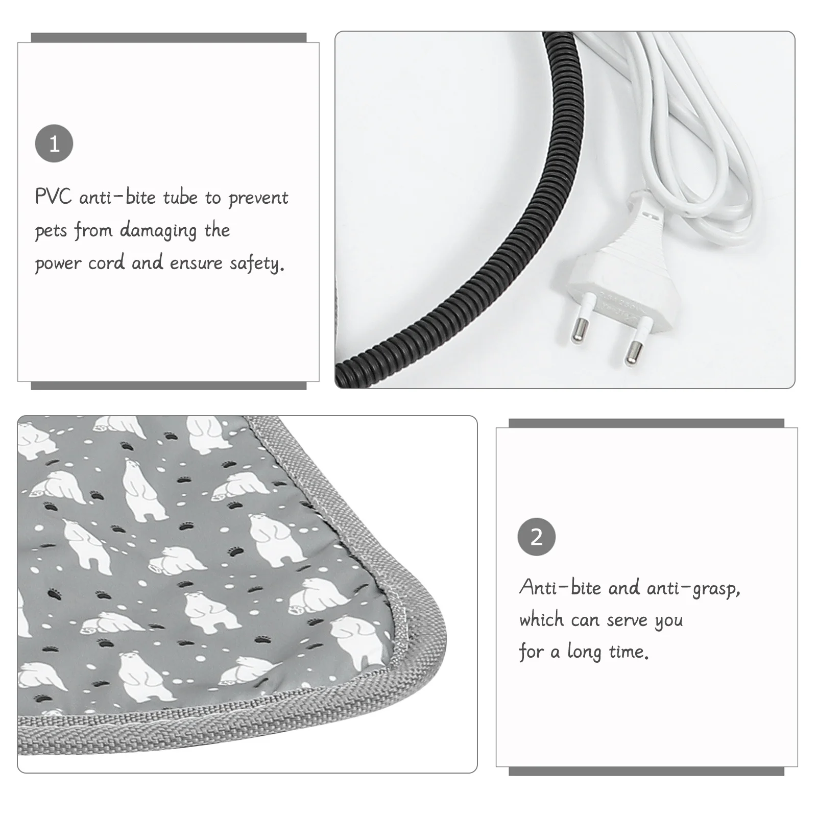 1pc Pet Heating Pad Electric Heated Blanket For Small Dog Cat Winter Use Waterproof Anti-Bite Warm Mat Long-Lasting Pet Supply
1pc Pet Heating Pad Electric Heated Blanket For Small Dog Cat Winter Use Waterproof Anti-Bite Warm Mat Long-Lasting Pet Supply