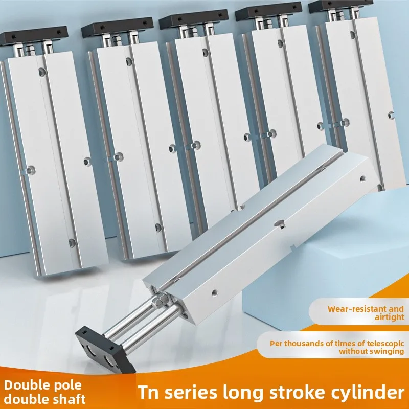 Цилиндр TN10x300 16x200 20x400 Пынеамортический цилиндр TN Тип Airtac Длинный ход от 200 мм до 500 мм Двойной шток Пневматический поршень Воздух
Цилиндр TN10x300 16x200 20x400 Пынеамортический цилиндр TN Тип Airtac Длинный ход от 200 мм до 500 мм Двойной шток Пневматический поршень Воздух