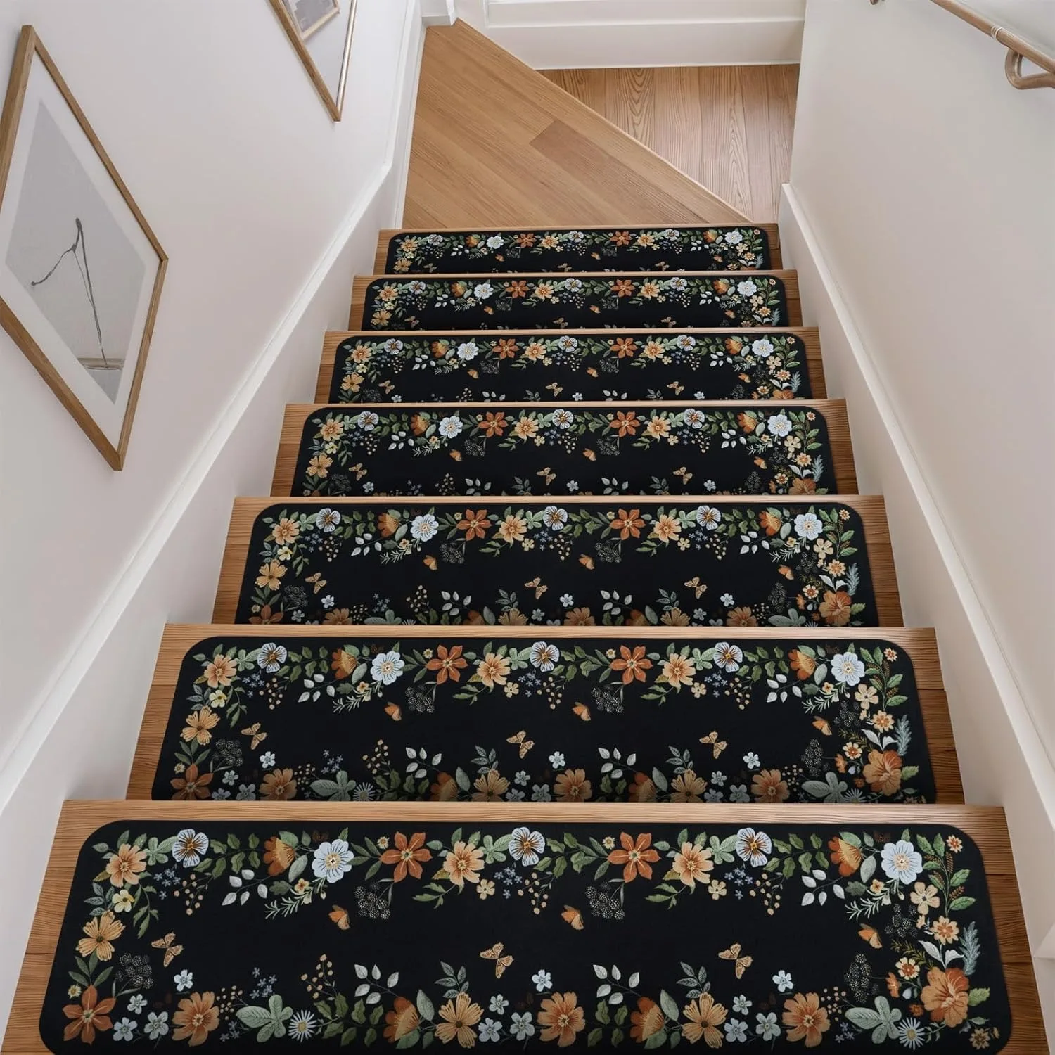 American-style Stair Mat Non-slip Solid Wood Step Mats Household Rotating Carpets Luxury Christmas Decorations Carpet 계단 카펫
American-style Stair Mat Non-slip Solid Wood Step Mats Household Rotating Carpets Luxury Christmas Decorations Carpet 계단 카펫
