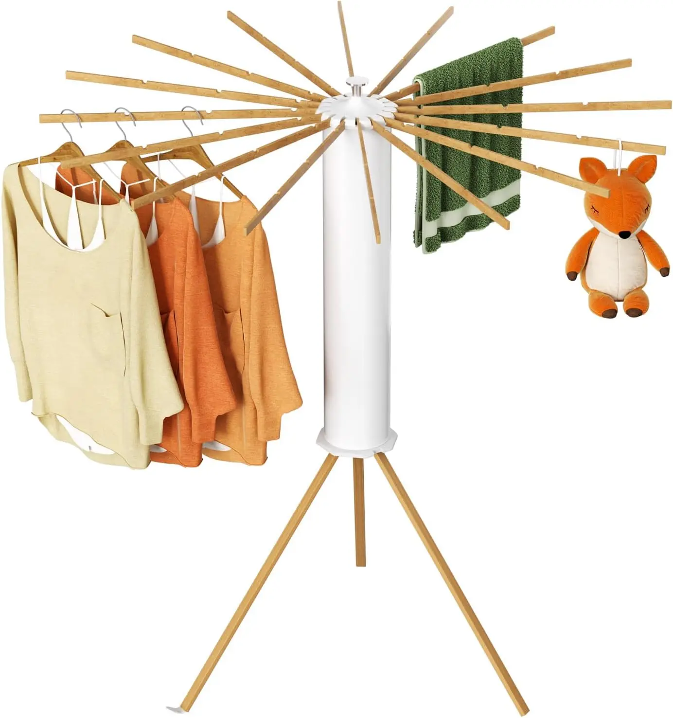 Octopus Clothes Drying Rack Foldable,Space Saving Tripod Laundry Drying Rack Clothing with 16 Poles, Perfect for Indoor,Outdoor,
Octopus Clothes Drying Rack Foldable,Space Saving Tripod Laundry Drying Rack Clothing with 16 Poles, Perfect for Indoor,Outdoor,