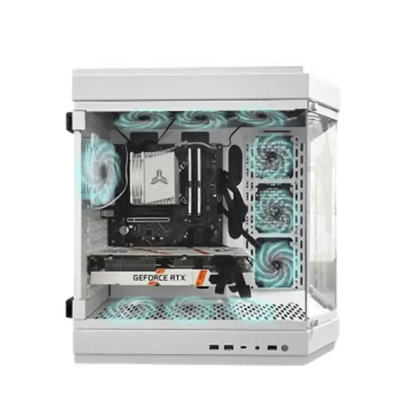 Hot Sale Sea View Room ATX Case Computer Case Desktop Console M-atx White Side Transparent Game Fan Underwater World
Hot Sale Sea View Room ATX Case Computer Case Desktop Console M-atx White Side Transparent Game Fan Underwater World