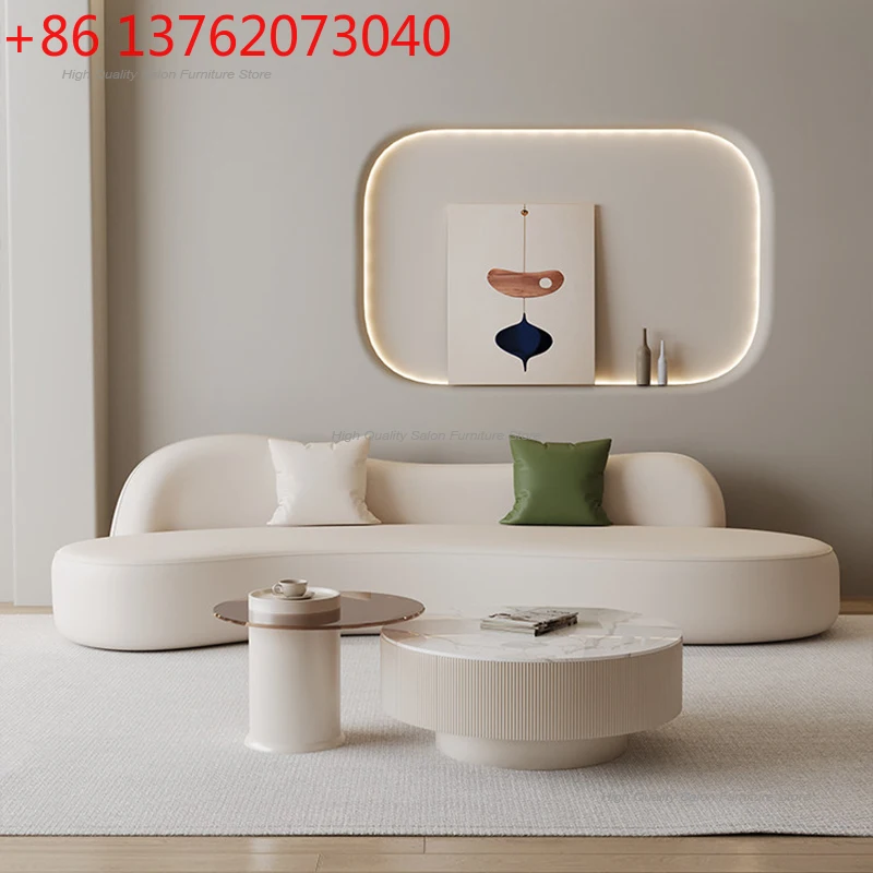 Nordic Cream Style Curved Sofas Modern Designer Living Room Reception Sofa Hotel Lounge Office Furniture
Nordic Cream Style Curved Sofas Modern Designer Living Room Reception Sofa Hotel Lounge Office Furniture