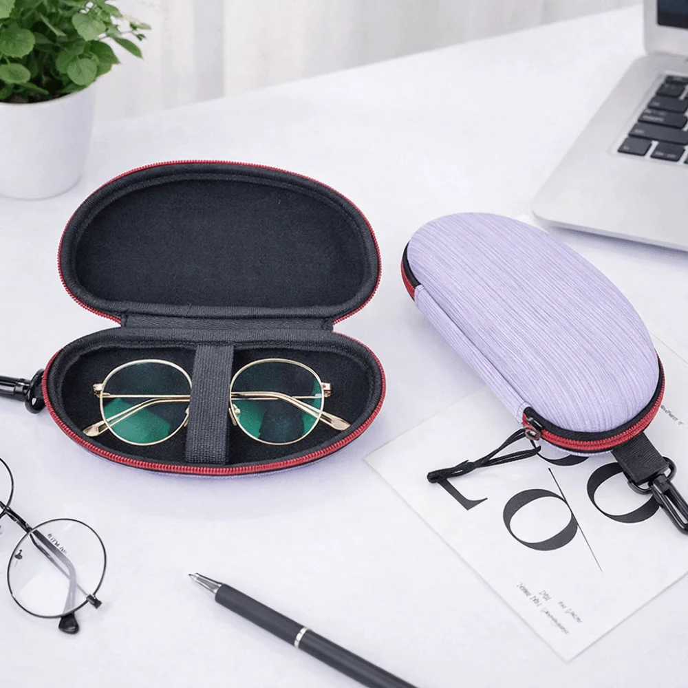 Large Capacity EVA Glasses Case EVA Hard Shell Sunglasses Protective Case Anti-splash Water with Carabiner Hook
Large Capacity EVA Glasses Case EVA Hard Shell Sunglasses Protective Case Anti-splash Water with Carabiner Hook
