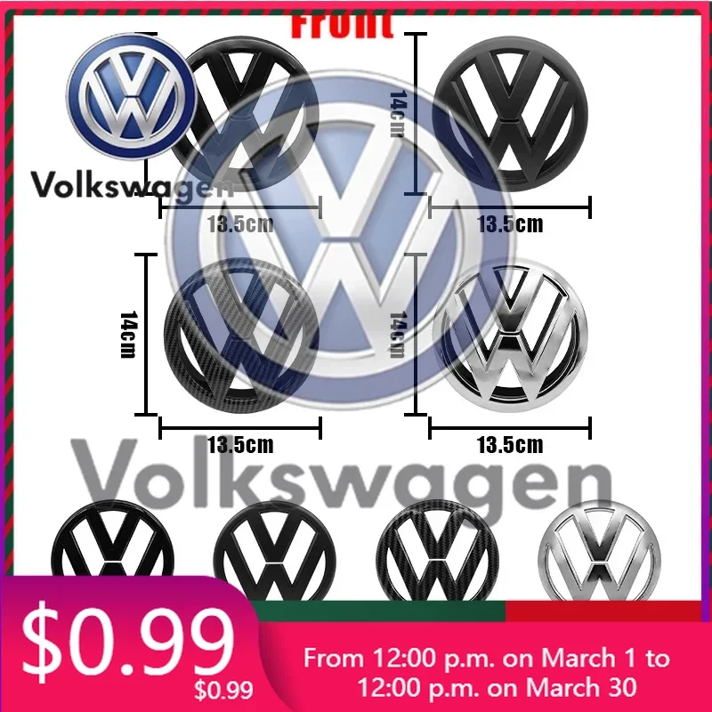 Наклейка на автомобиль Volkswagen: значок на переднюю решетку 135 мм и эмблема на крышку багажника 110 мм, аксессуары для VW Golf 6 MK6 5K08
Наклейка на автомобиль Volkswagen: значок на переднюю решетку 135 мм и эмблема на крышку багажника 110 мм, аксессуары для VW Golf 6 MK6 5K08