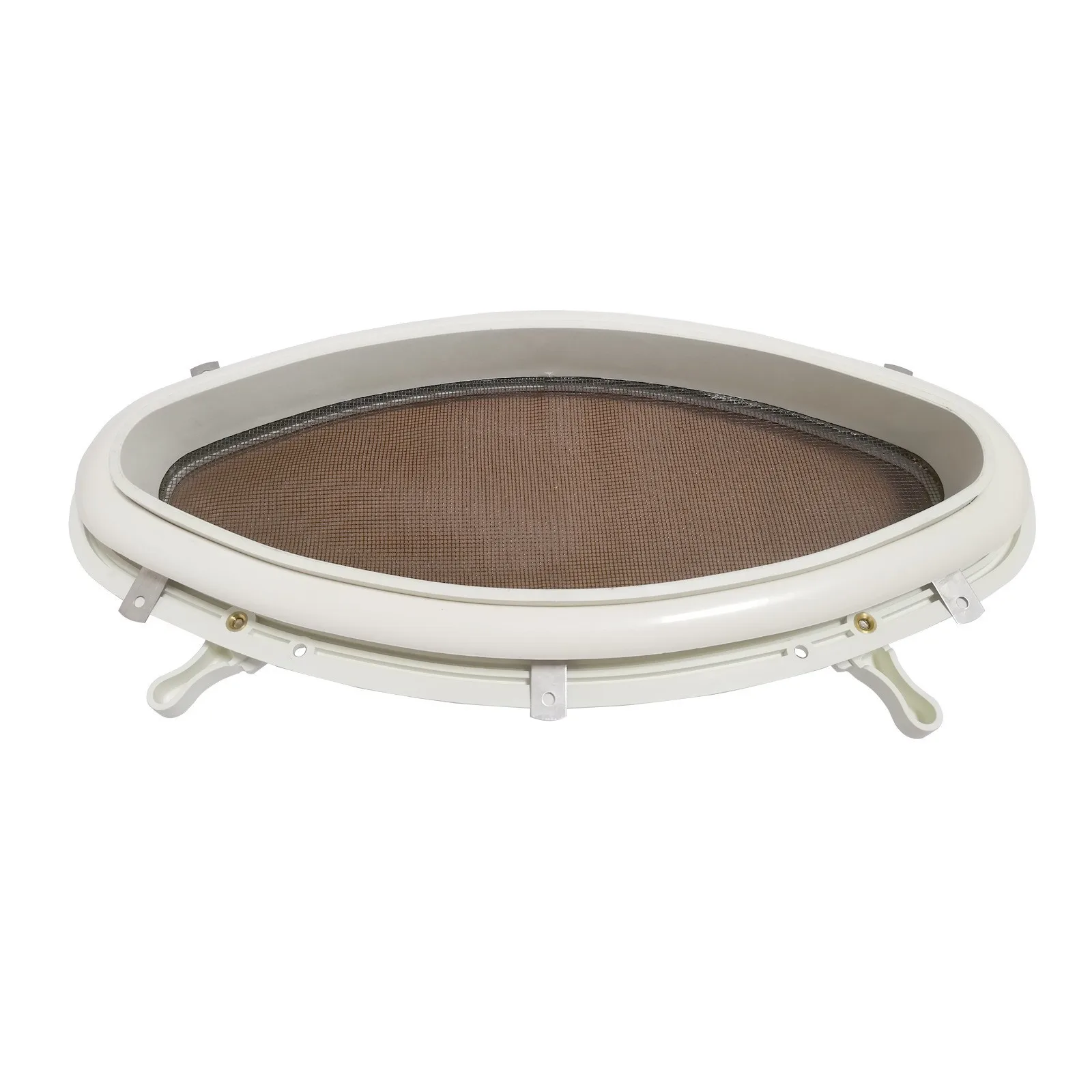 Plastic Oval Marine Porthole with Screen Mesh, Emergency Escape Window for Yacht & RV, Boat Yacht Hardware Accessories
Plastic Oval Marine Porthole with Screen Mesh, Emergency Escape Window for Yacht & RV, Boat Yacht Hardware Accessories