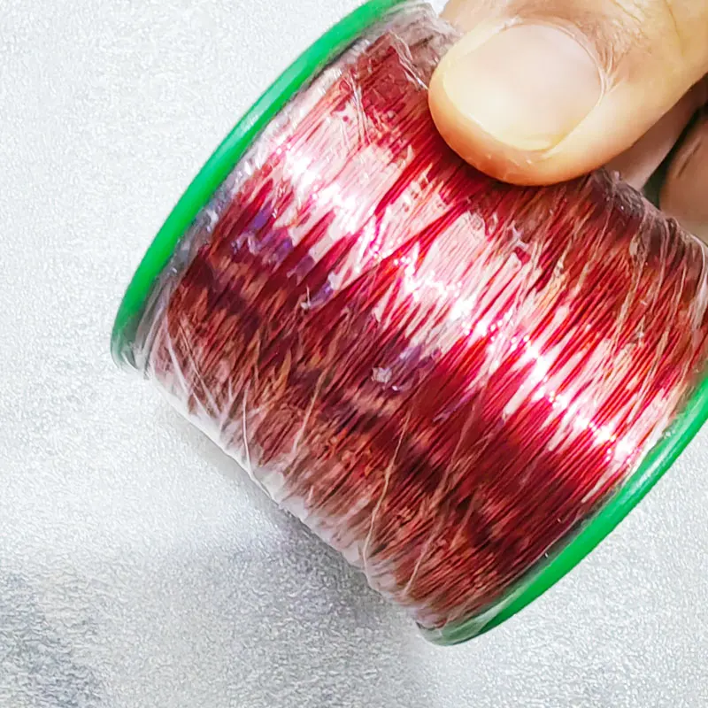 1000g/roll QA-1/155(2UEW) Red/Copper Wire Enameled Copper Wire Magnetic Coil Winding High Temper
1000g/roll QA-1/155(2UEW) Red/Copper Wire Enameled Copper Wire Magnetic Coil Winding High Temper