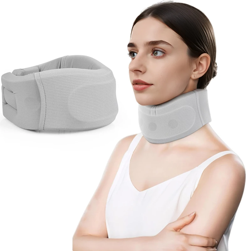 Шейный бандаж для боли и поддержки шеи, поддерживающий бандаж для шеи, регулируемый шейный воротник, подходит для офисов и дома
Шейный бандаж для боли и поддержки шеи, поддерживающий бандаж для шеи, регулируемый шейный воротник, подходит для офисов и дома