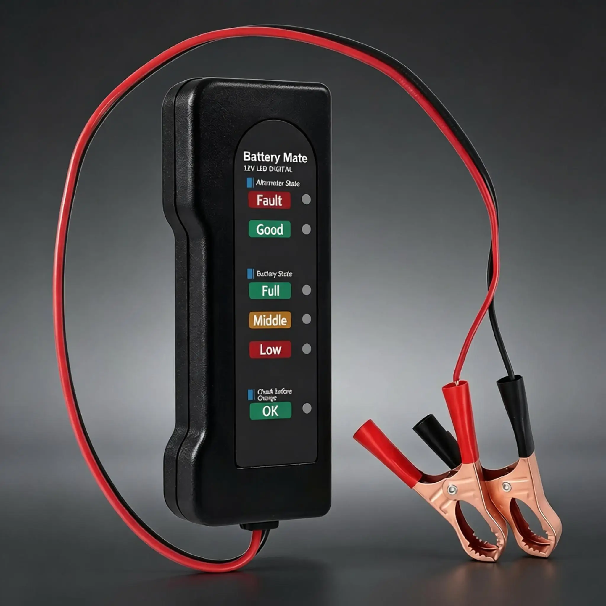 12V Car Battery Tester,Analyzer To Battery Charging System & Check Alternator , Alternator Tester Automotive,Battery Checker
12V Car Battery Tester,Analyzer To Battery Charging System & Check Alternator , Alternator Tester Automotive,Battery Checker
