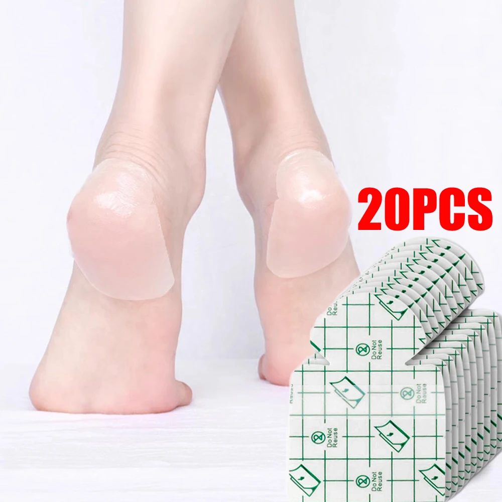 20Pcs Ultra-thin Film Heel Foot Care Stickers Protector Moisturizing Water Supplement Anti-Cracked Repair Dry Skin Heel Patch
20Pcs Ultra-thin Film Heel Foot Care Stickers Protector Moisturizing Water Supplement Anti-Cracked Repair Dry Skin Heel Patch