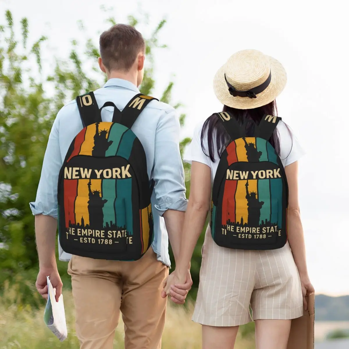 Brooklyn New York The Empire State Statue Of Liberty Student Backpack School Bag Daypack for Boys Girls Bookbag Shoulder Bags
Brooklyn New York The Empire State Statue Of Liberty Student Backpack School Bag Daypack for Boys Girls Bookbag Shoulder Bags