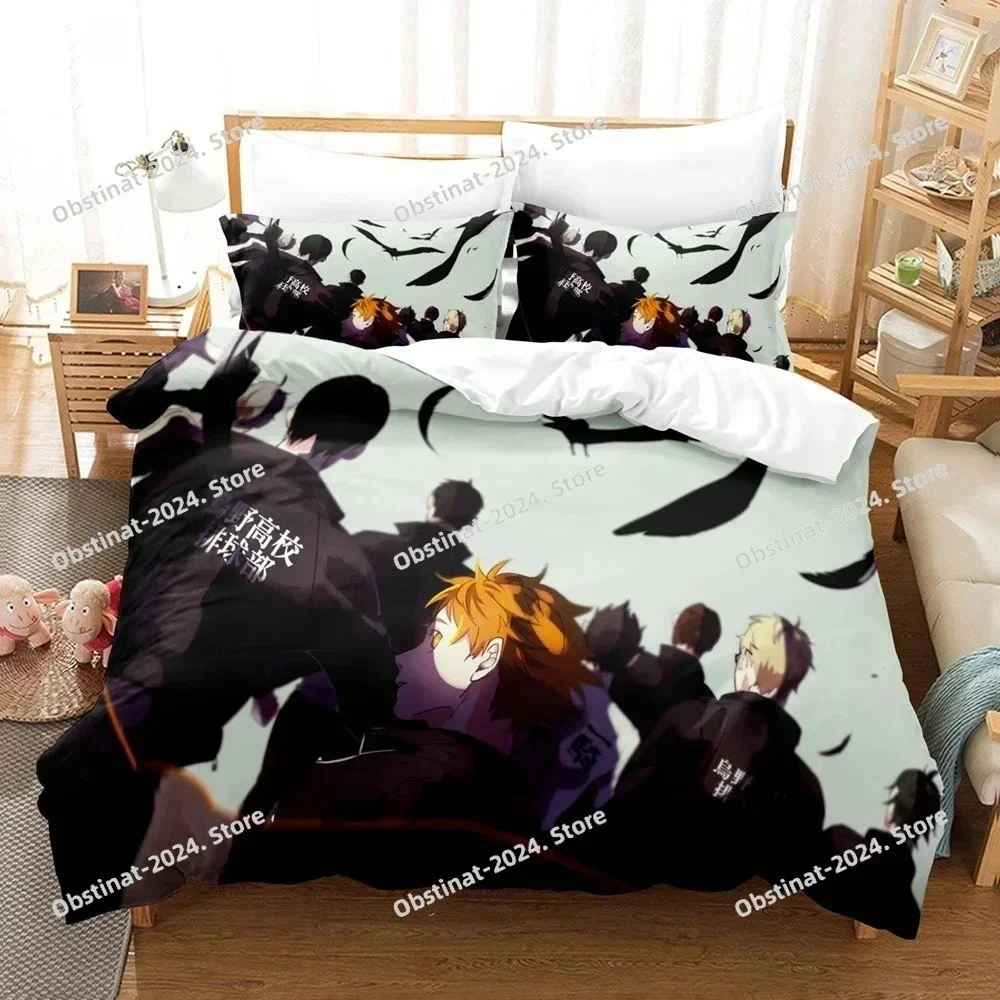3D Anime Haikyuu Volleyball Bedding Set Printed single Comforter Quilt Bed Duvet Cover Pillow Case 3 Pieces Sets Kids Adult Size
3D Anime Haikyuu Volleyball Bedding Set Printed single Comforter Quilt Bed Duvet Cover Pillow Case 3 Pieces Sets Kids Adult Size