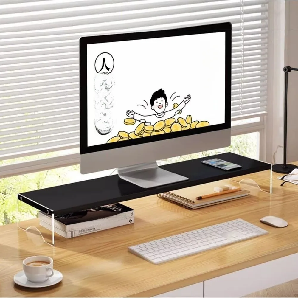 Single/Double Layers Acrylic Floating Computer Stand Clear Foot Comfortable Viewing Height Computer Screen Rack Protect Neck
Single/Double Layers Acrylic Floating Computer Stand Clear Foot Comfortable Viewing Height Computer Screen Rack Protect Neck