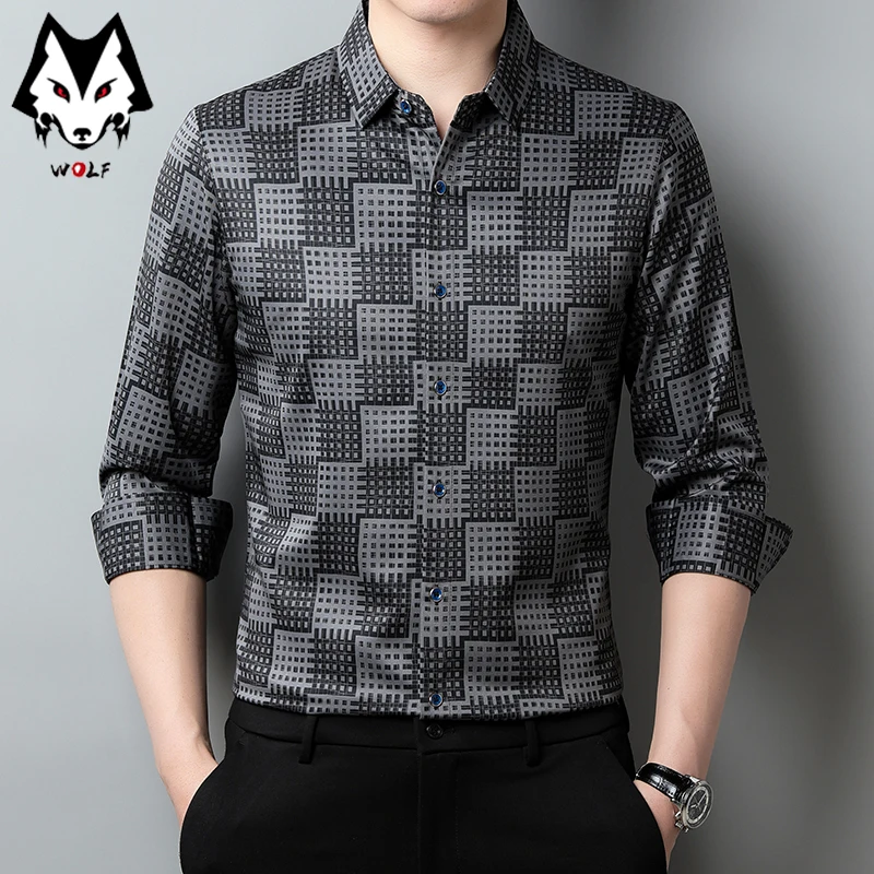 New Men's Casual Printed Long Sleeved Lapel Shirt for Spring and Autumn Fashion Comfortable Wrinkle Free Top Without Ironing
New Men's Casual Printed Long Sleeved Lapel Shirt for Spring and Autumn Fashion Comfortable Wrinkle Free Top Without Ironing