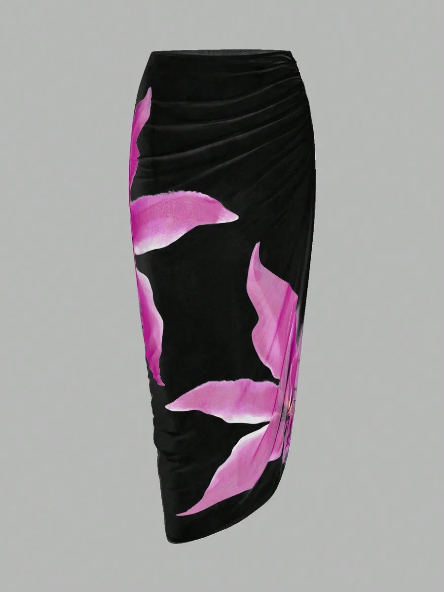 Women Floral Printed Cover-Up Skirt Beach Vacation Summer
Women Floral Printed Cover-Up Skirt Beach Vacation Summer