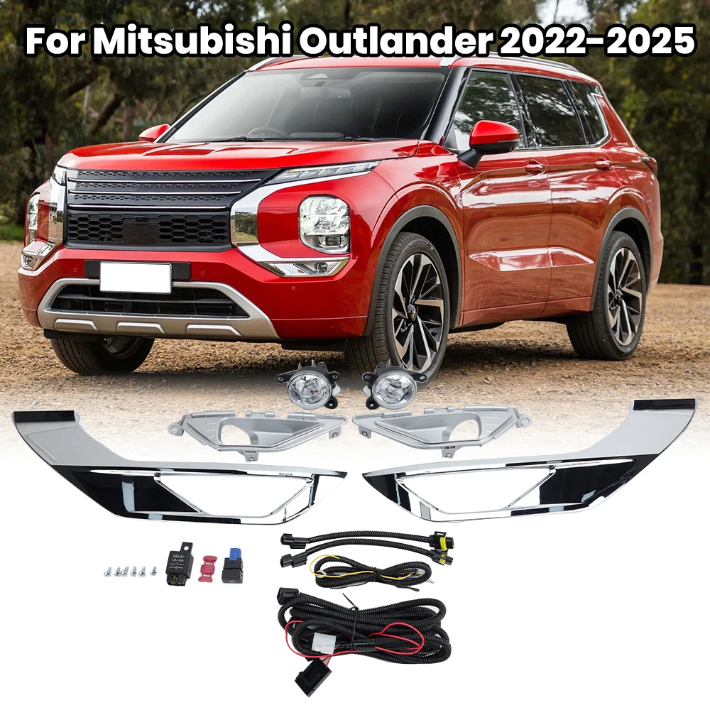 1 Full Kit Fog Light for Mitsubishi Outlander 2022 2023-2025 Front bumper led Fog Lights grille cover frame Lights Switch Assy
1 Full Kit Fog Light for Mitsubishi Outlander 2022 2023-2025 Front bumper led Fog Lights grille cover frame Lights Switch Assy