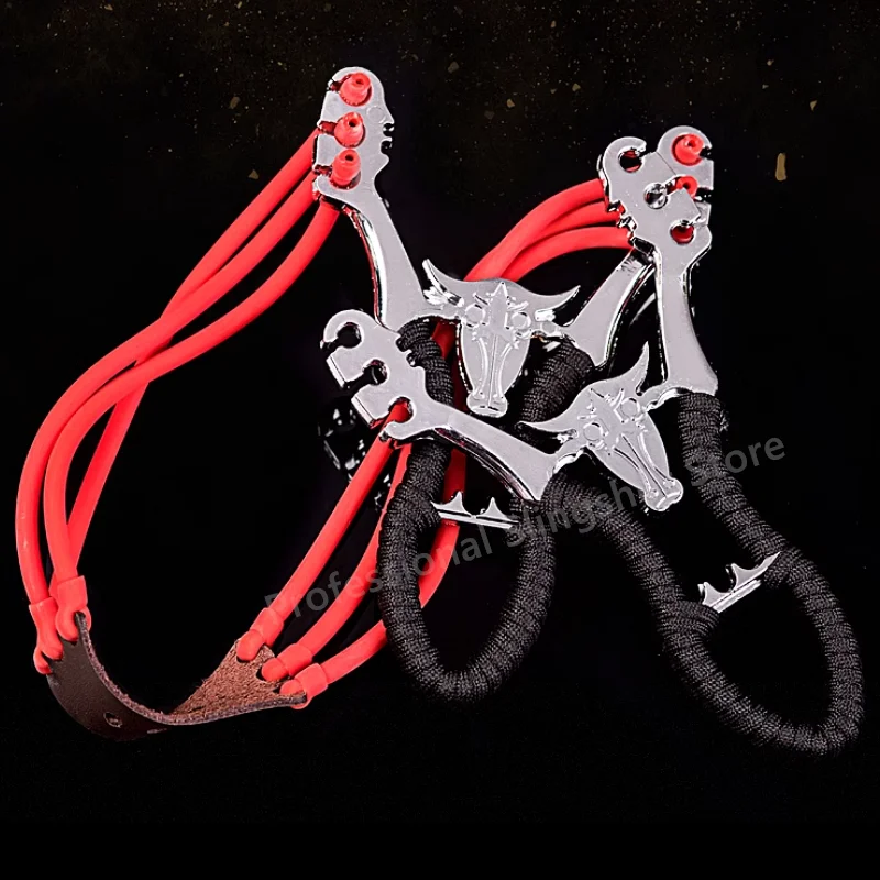 Outdoor high-power high-quality hunting and shooting alloy slingshot rubber band professional shooting game
Outdoor high-power high-quality hunting and shooting alloy slingshot rubber band professional shooting game