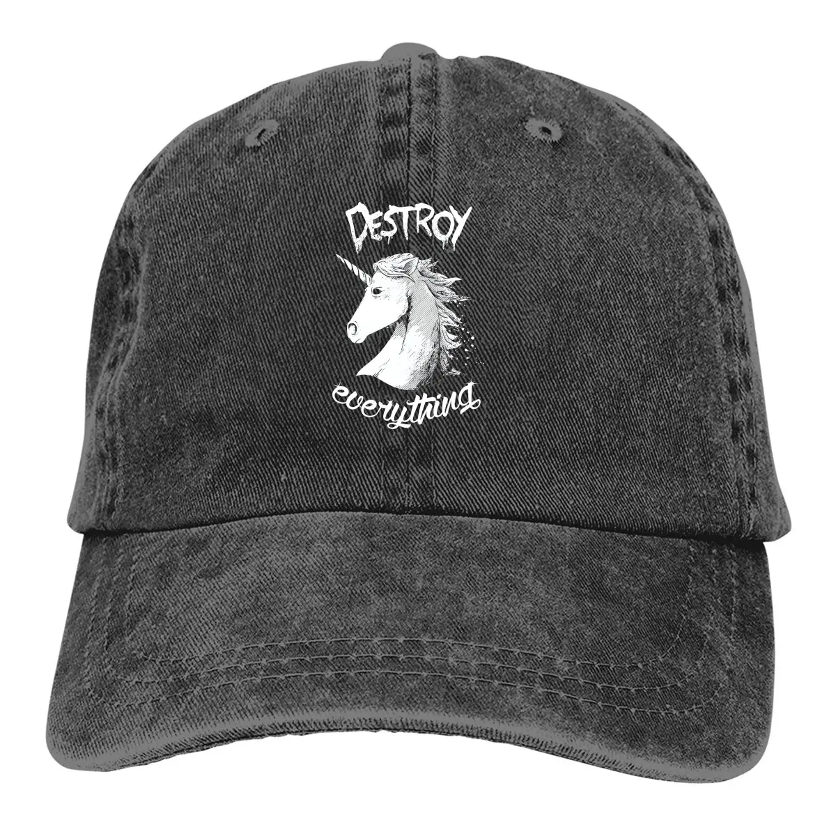 Pure Color Dad Hats Destroy Everything Women's Hat Sun Visor Baseball Caps Cute Unicorn Cartoon Peaked Cap
Pure Color Dad Hats Destroy Everything Women's Hat Sun Visor Baseball Caps Cute Unicorn Cartoon Peaked Cap