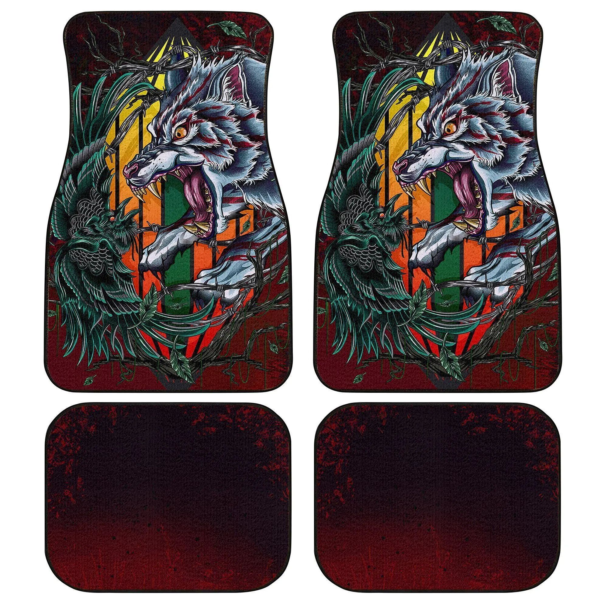 wolf Car Floor Mats Fit Most Car Rubber Floor Mats Custom Printed Pattern Floor Mats 4 Pieces Animal print
wolf Car Floor Mats Fit Most Car Rubber Floor Mats Custom Printed Pattern Floor Mats 4 Pieces Animal print