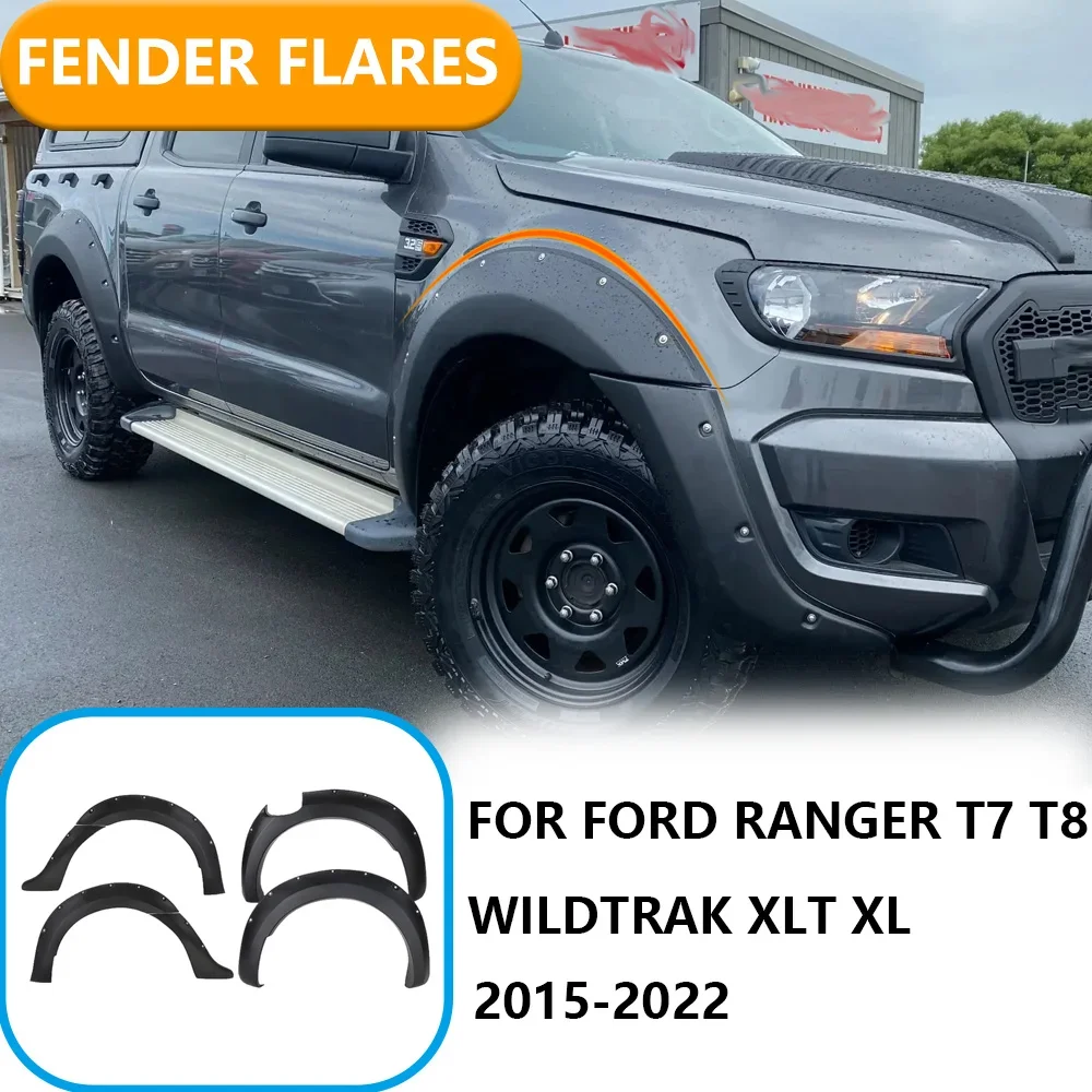 9‘’Rivet Style Fender Flares for Ford Ranger T7 T8 2015-2022 Wheel Arch Fender Flare ABS Off Road Pickup Truck Accessories
9‘’Rivet Style Fender Flares for Ford Ranger T7 T8 2015-2022 Wheel Arch Fender Flare ABS Off Road Pickup Truck Accessories