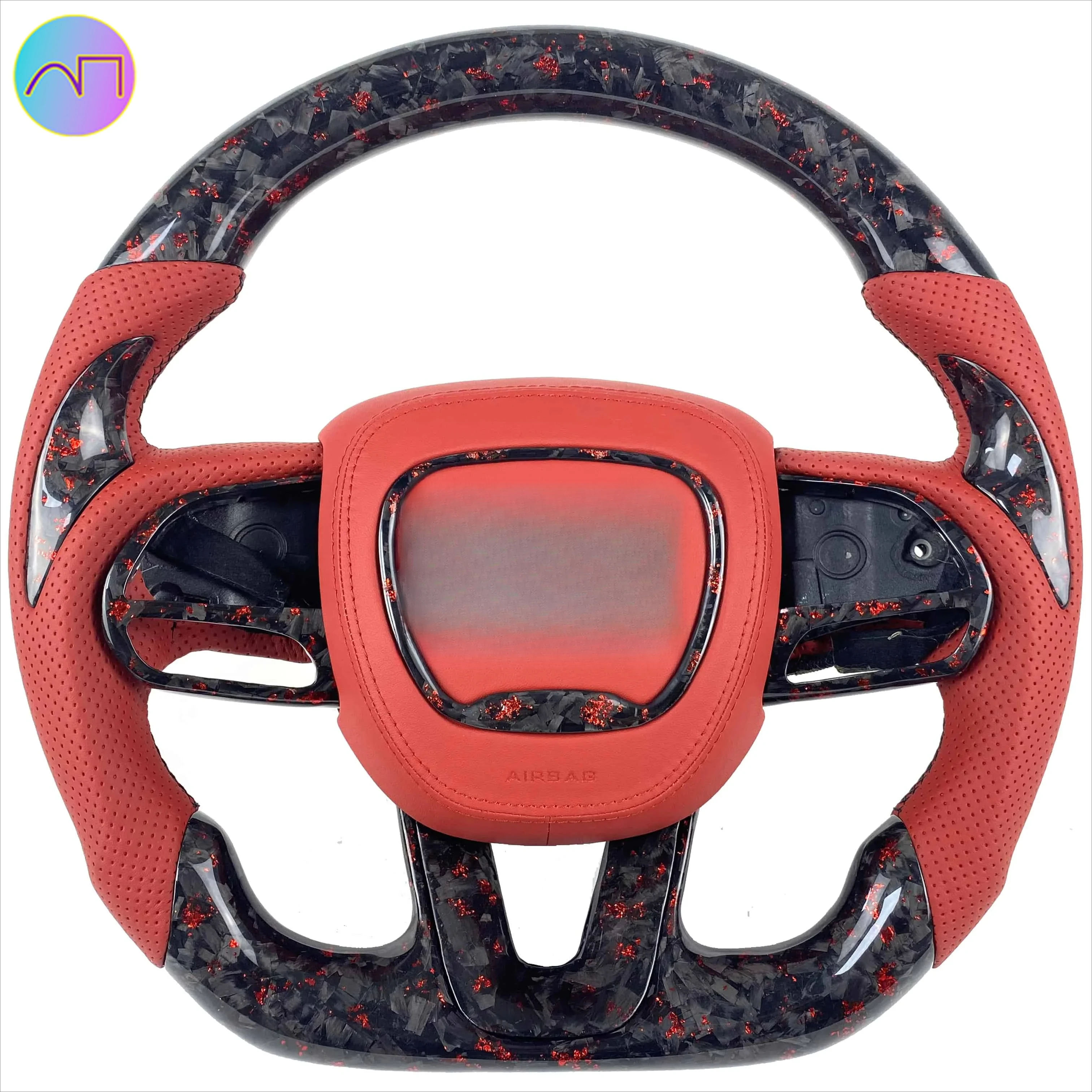 Customized Car Carbon Fiber Steering Wheel for RTS Dodge Charger 2015-2022 Red Sport Style Forged Leather Steering Wheel
Customized Car Carbon Fiber Steering Wheel for RTS Dodge Charger 2015-2022 Red Sport Style Forged Leather Steering Wheel