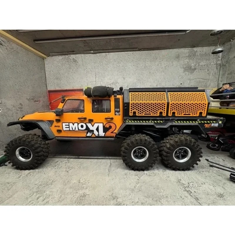 For CROSSRC EMO XL2 1/8 Scale RC Crawler Dual-Row Hunting Cargo Box-Simulated Upgrade Modifications Damage-Free Installation