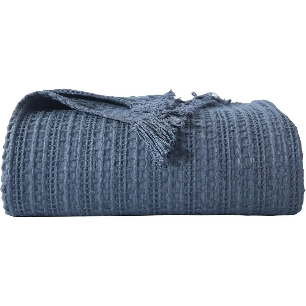 King Size Cotton Wale Blanket, Pre-Washed, Lightweight & Breathable, Ideal for All Seasons (Blue)
King Size Cotton Wale Blanket, Pre-Washed, Lightweight & Breathable, Ideal for All Seasons (Blue)
