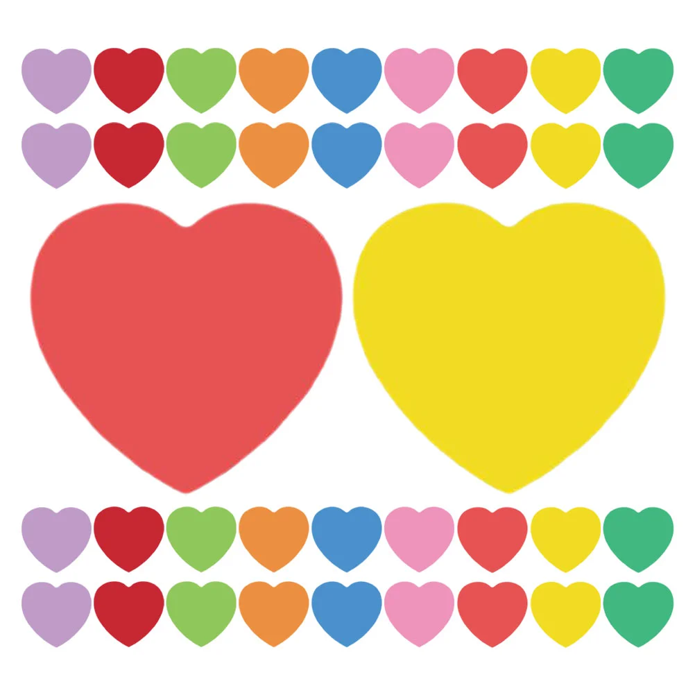 108 Pcs Heart Shaped Handwriting Paper Valentine Decor Bright Colors Writable Teaching Supplies Classroom Activities
108 Pcs Heart Shaped Handwriting Paper Valentine Decor Bright Colors Writable Teaching Supplies Classroom Activities