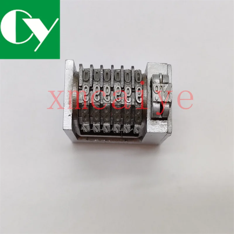 High Quality 6 Digits3X6 Numbering Machine For letterpress Numbering Machine Jump Mode 098765... Backward
High Quality 6 Digits3X6 Numbering Machine For letterpress Numbering Machine Jump Mode 098765... Backward