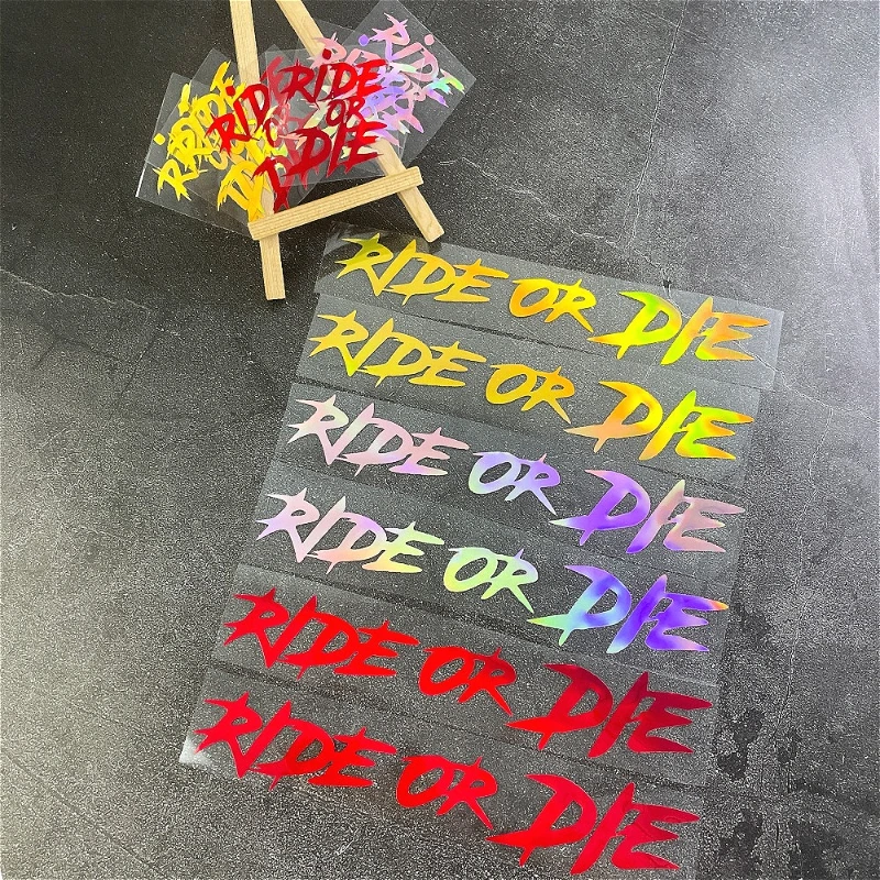 4PCS - RIDE OR DIE bike stickers, funny, DIY, road bike top tube frame, handlebars, motorcycle helmet, waterproof vinyl stickers
4PCS - RIDE OR DIE bike stickers, funny, DIY, road bike top tube frame, handlebars, motorcycle helmet, waterproof vinyl stickers