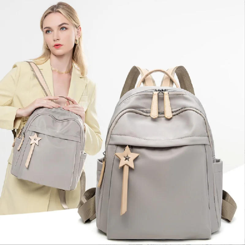 New Women's Korean Fashion Waterproof Oxford Travel Backpacks Large Capacity Double Zipper Shoulder Bags Totes Crossbody Bagpack
New Women's Korean Fashion Waterproof Oxford Travel Backpacks Large Capacity Double Zipper Shoulder Bags Totes Crossbody Bagpack