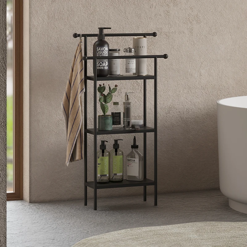 Gu De Furniture Bathroom No Punching Hanging Towel Rack Floor-to-ceiling bathroom towel rack
Gu De Furniture Bathroom No Punching Hanging Towel Rack Floor-to-ceiling bathroom towel rack
