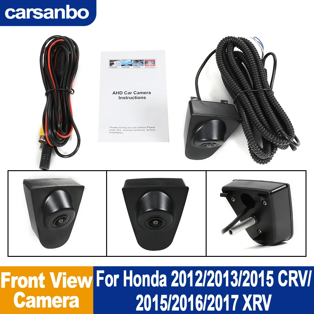 Carsanbo AHD 1080P Car Front View Camera For Honda 2015 2016 2017 XRV Waterproof Parking Monitor Front Camera Fisheye 150° Lens
Carsanbo AHD 1080P Car Front View Camera For Honda 2015 2016 2017 XRV Waterproof Parking Monitor Front Camera Fisheye 150° Lens