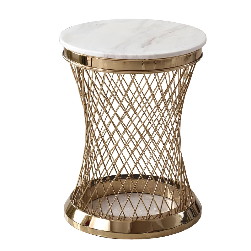 Light Luxury and Simplicity Modern Creative Sofa Side Table Small round Table Stainless Steel Small Table Bedroom Small Creative
Light Luxury and Simplicity Modern Creative Sofa Side Table Small round Table Stainless Steel Small Table Bedroom Small Creative