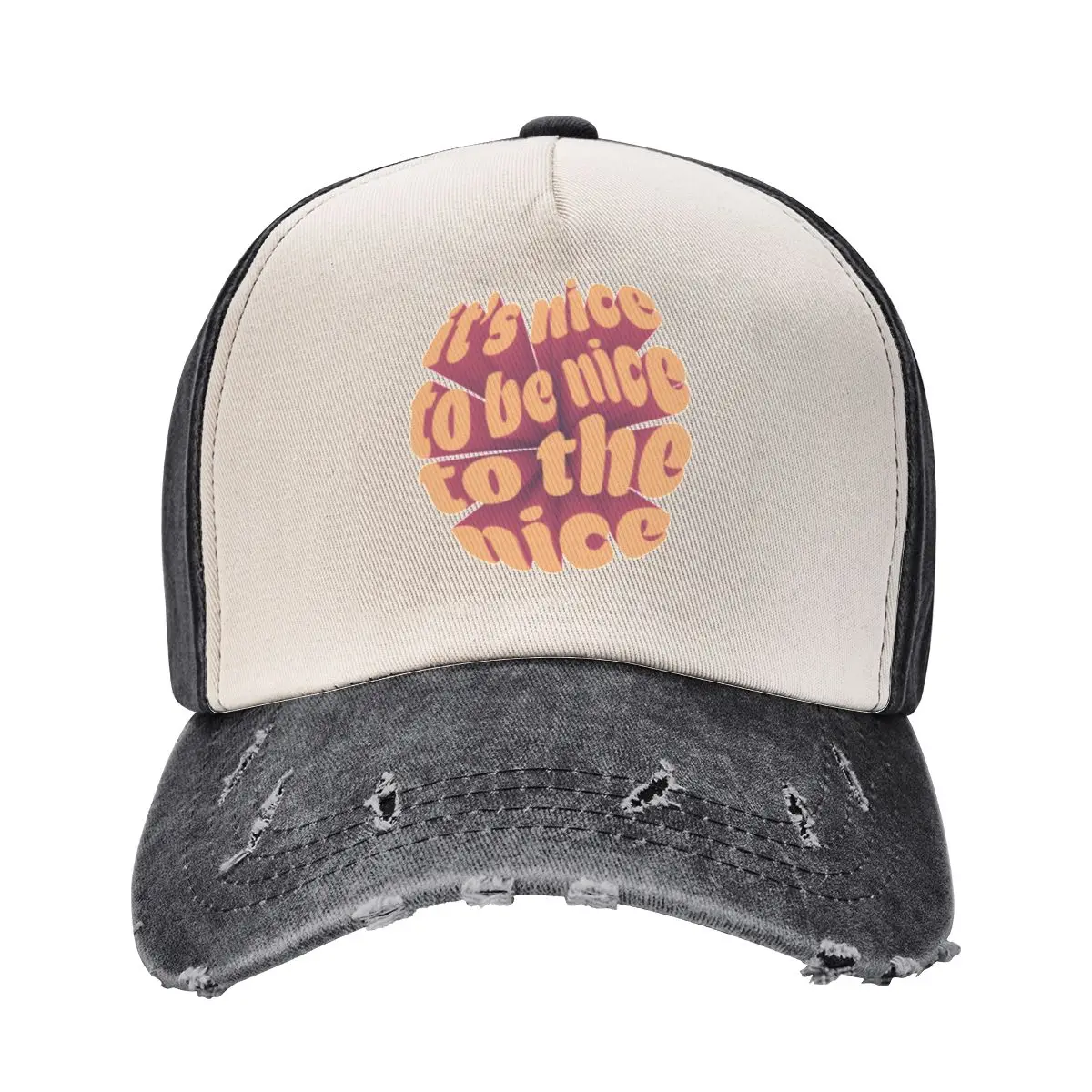 Nice to be nice Baseball Cap birthday New In The Hat Luxury man cap Women's Golf Wear Men's
Nice to be nice Baseball Cap birthday New In The Hat Luxury man cap Women's Golf Wear Men's