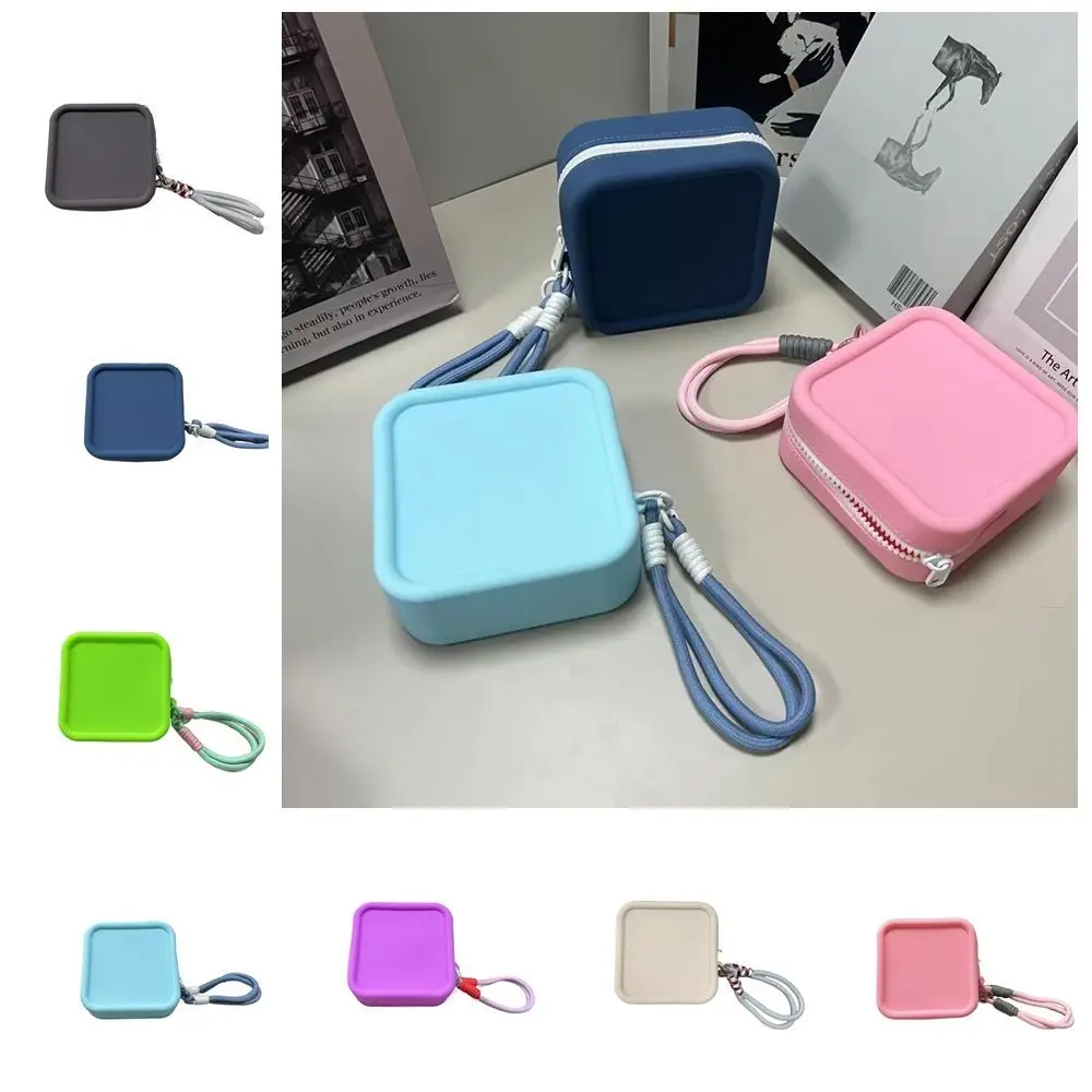 Morandi Color Silicone Cosmetic Bag Square Coin Purse Multifunction Storage Bag Makeup Brush Holder Solid Color Small Item Bag
Morandi Color Silicone Cosmetic Bag Square Coin Purse Multifunction Storage Bag Makeup Brush Holder Solid Color Small Item Bag