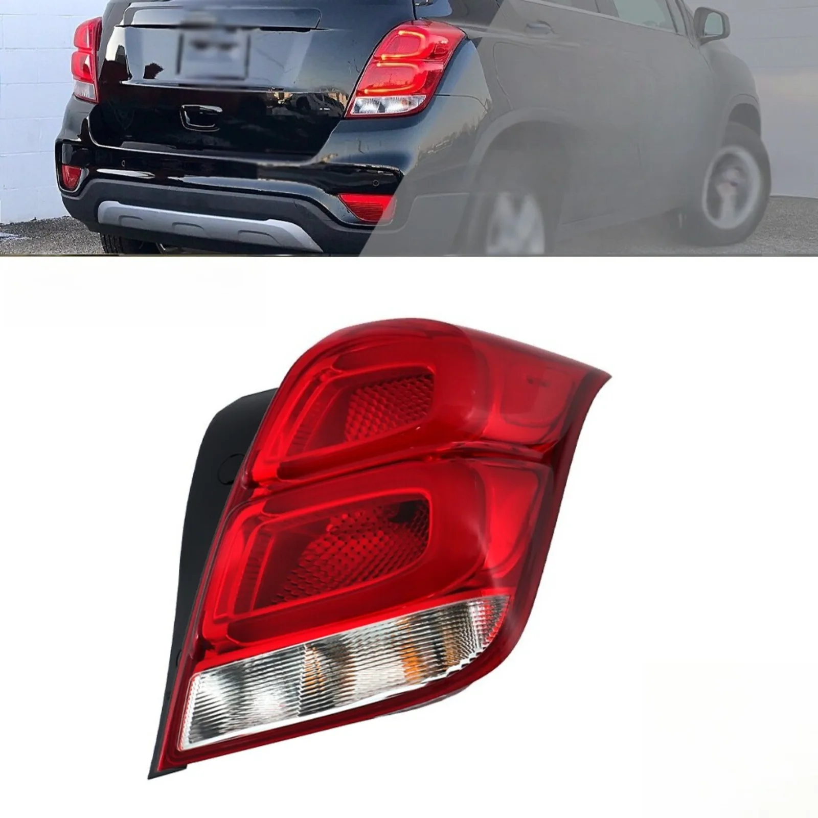For Chevy Trax 2017-2022 LED Passenger/Right Tail Light Chrome Housing Red&Clear
For Chevy Trax 2017-2022 LED Passenger/Right Tail Light Chrome Housing Red&Clear