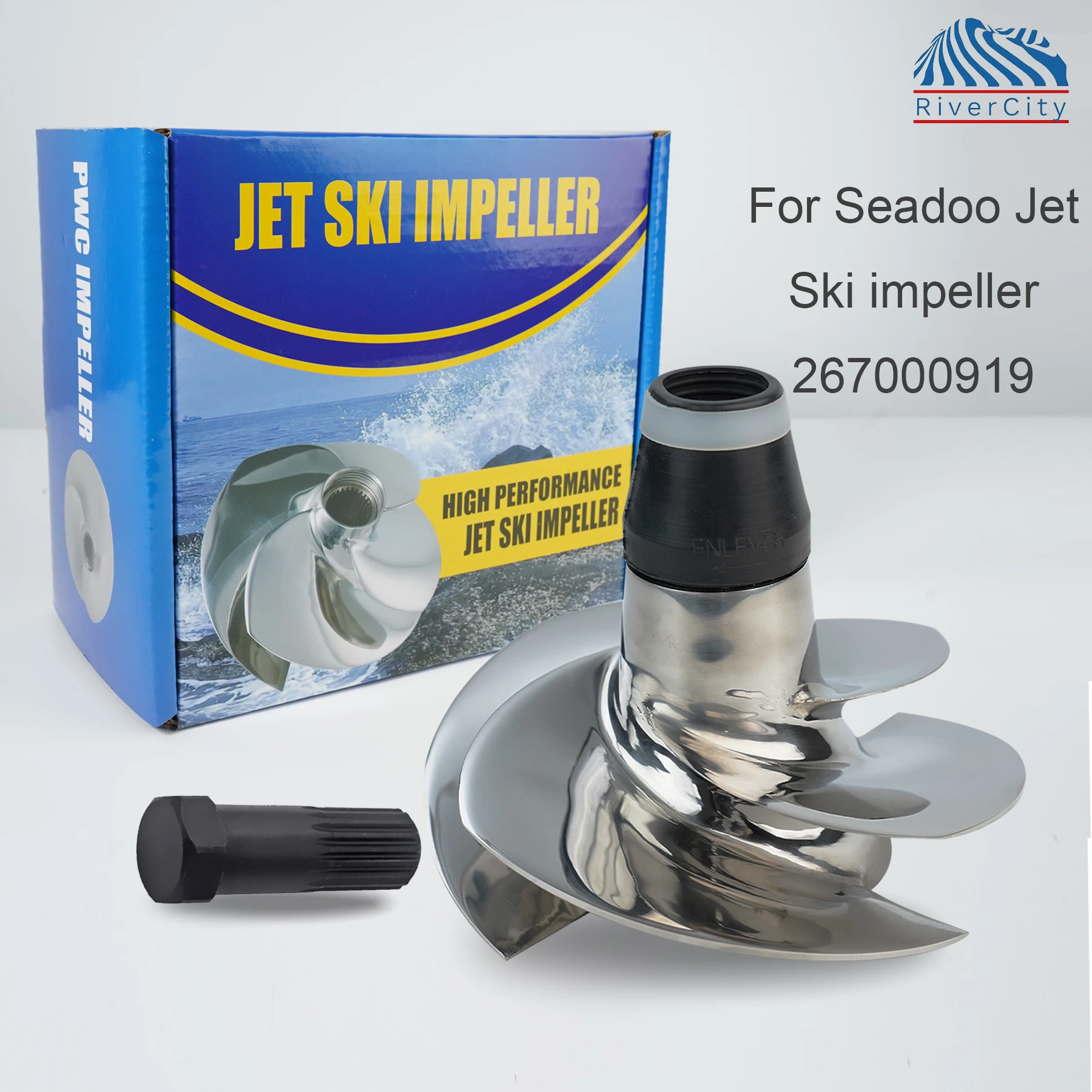 Jet Ski Impeller Replaced Solas Fit Seadoo GTI 90GTS 90 BRP Parts 267000919 4 Blades 150MM PWC Accessories Watercraft
Jet Ski Impeller Replaced Solas Fit Seadoo GTI 90GTS 90 BRP Parts 267000919 4 Blades 150MM PWC Accessories Watercraft