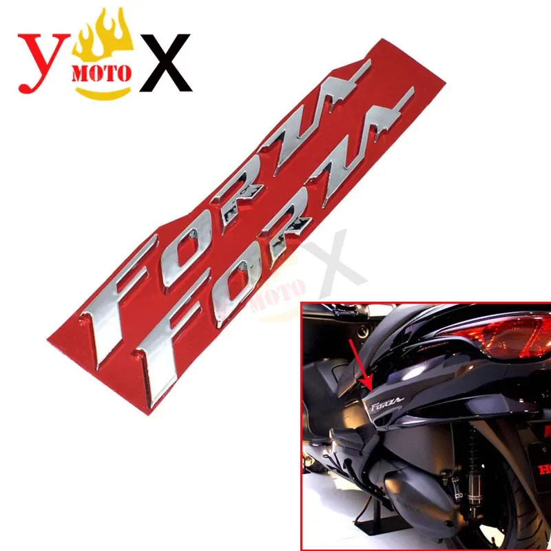 FORZA Scooter Bike ABS 3D Battery Cover Emblem Side Fairing Sticker Decal Logo Symbol Mark Chrome for Honda FORZA 125 250 300
FORZA Scooter Bike ABS 3D Battery Cover Emblem Side Fairing Sticker Decal Logo Symbol Mark Chrome for Honda FORZA 125 250 300