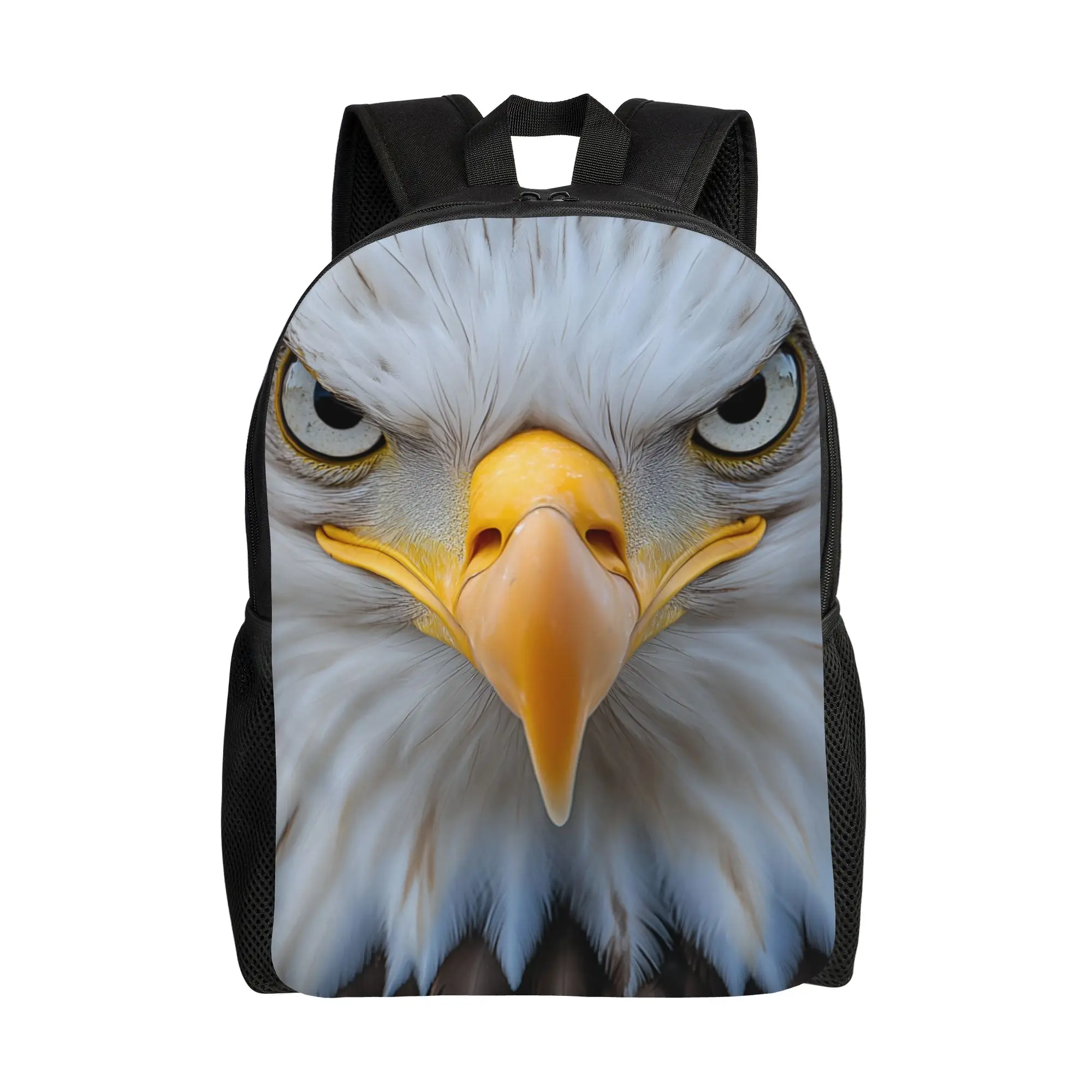 Custom Eagle Animal Head Backpacks for Men Women College School Students Bookbag Fits 15 Inch Laptop Motor Bags
Custom Eagle Animal Head Backpacks for Men Women College School Students Bookbag Fits 15 Inch Laptop Motor Bags